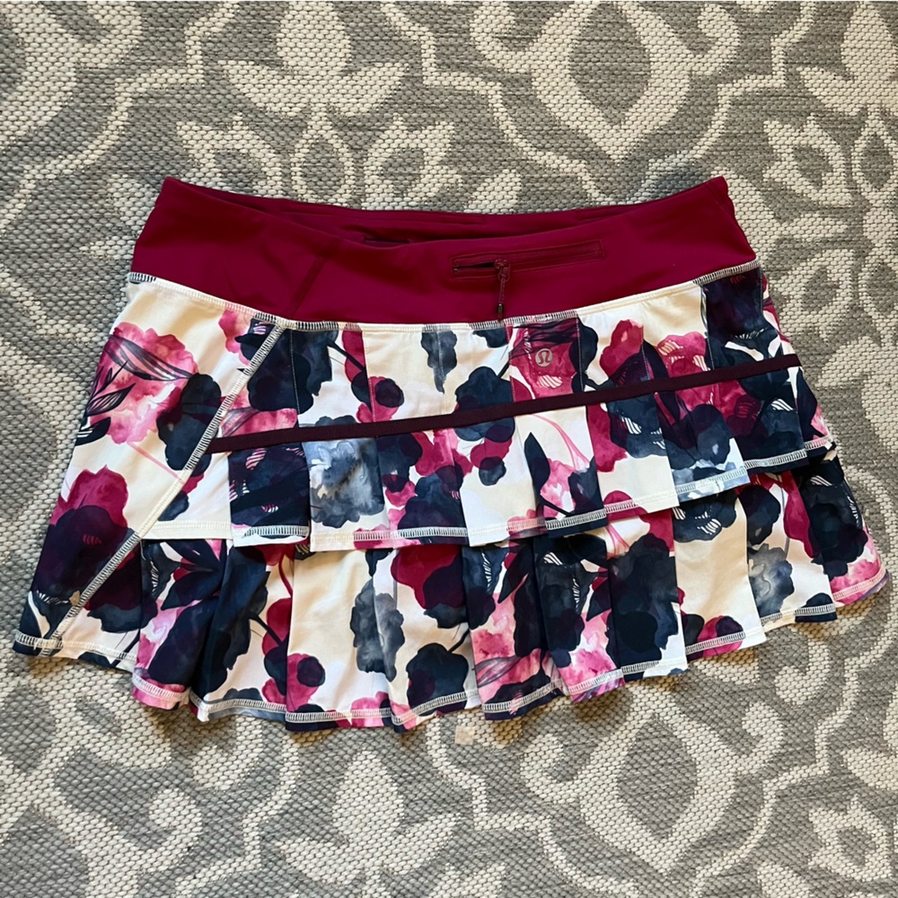 Lululemon Athletica Floral Skort